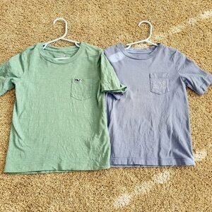 Kids Green and Blue T-Shirts